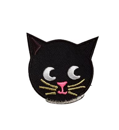 Iron on patch cat
