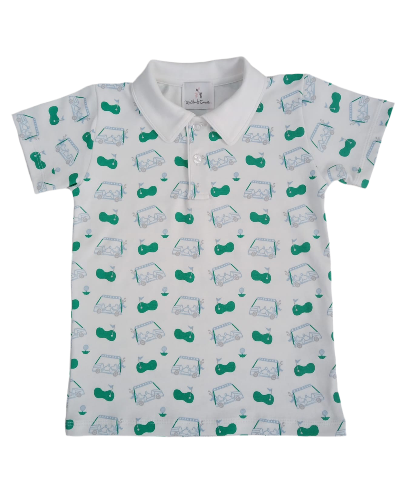 Tee time boys Golf Polo
