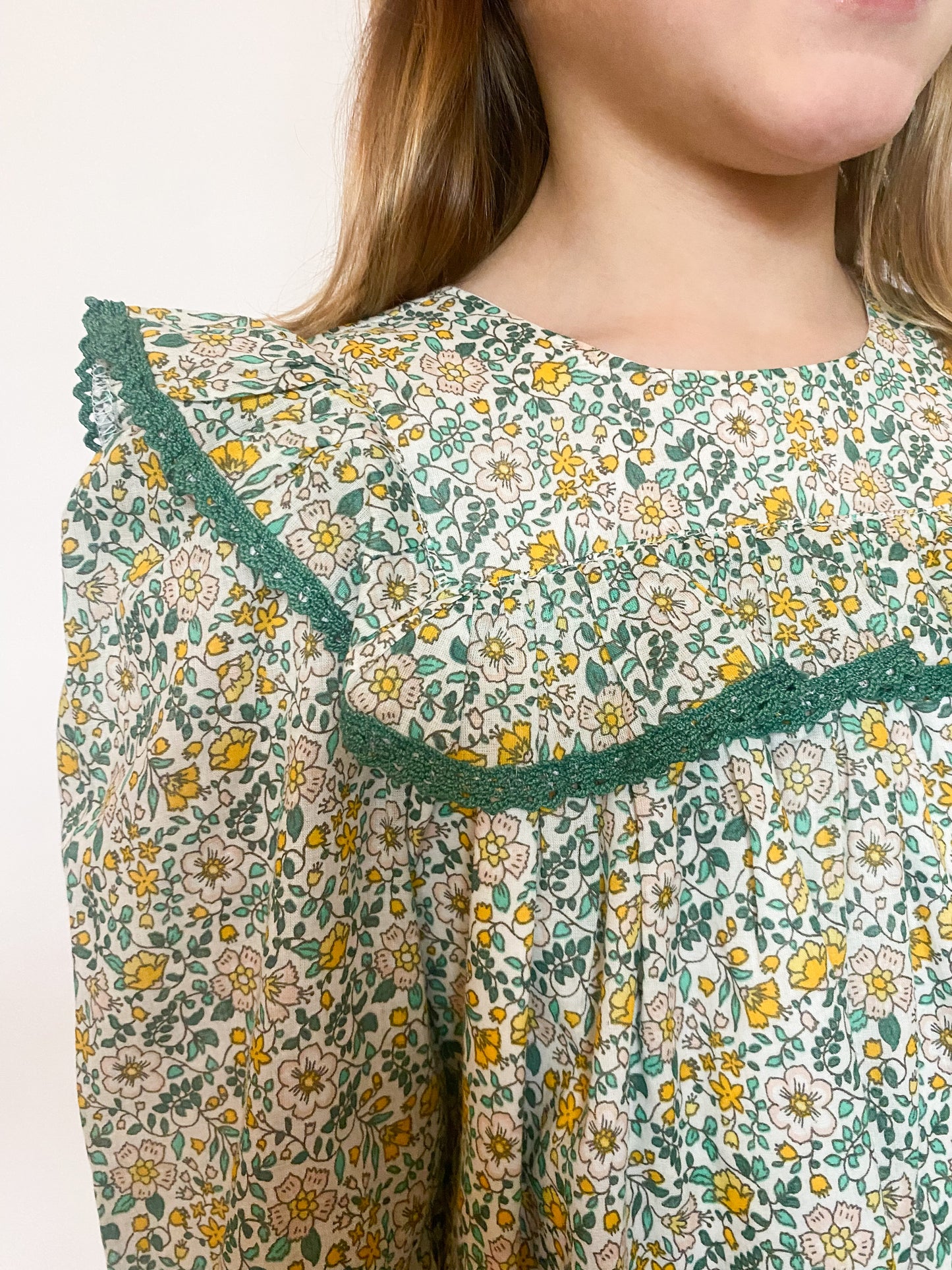 Harper floral ruffle dress