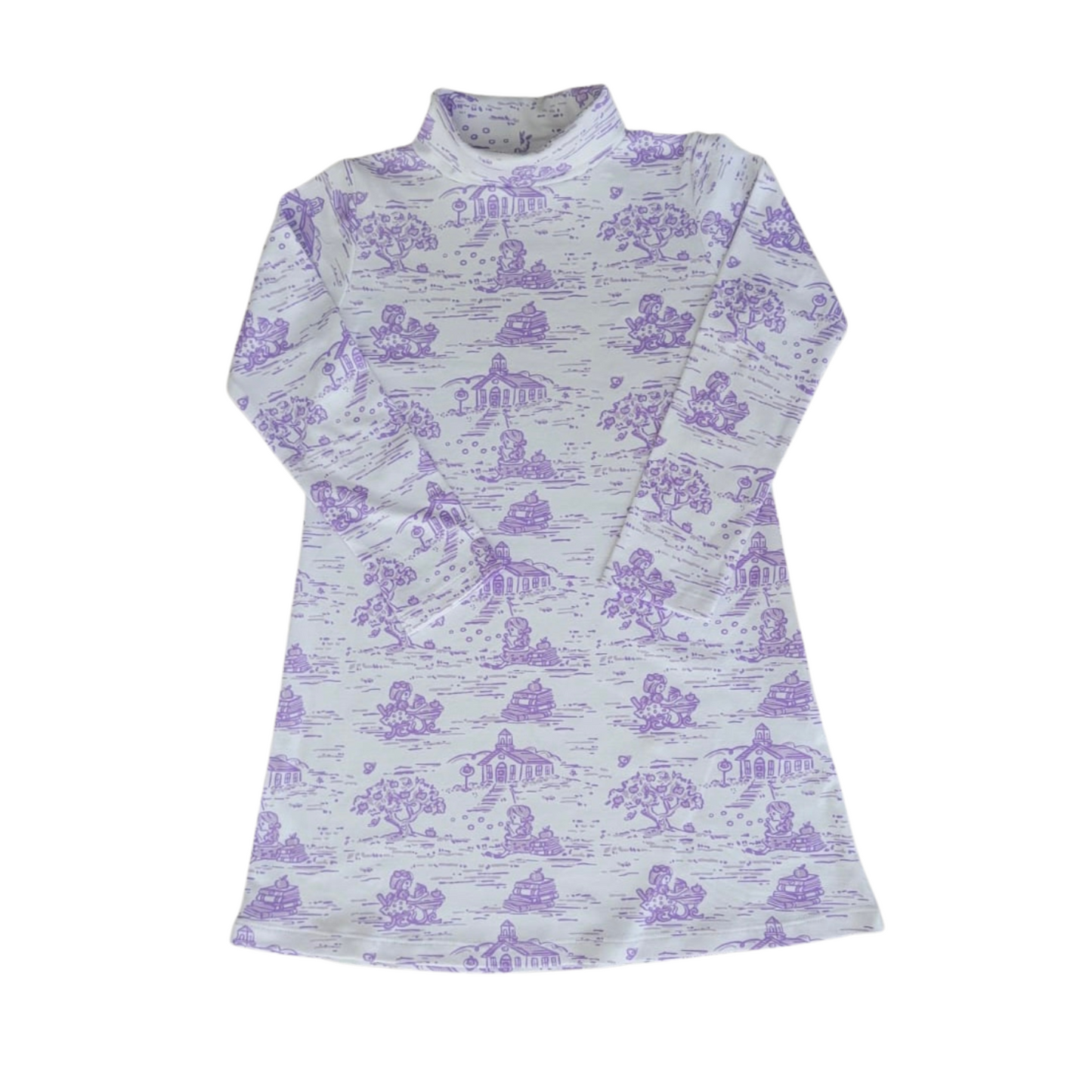 school days turtleneck dress