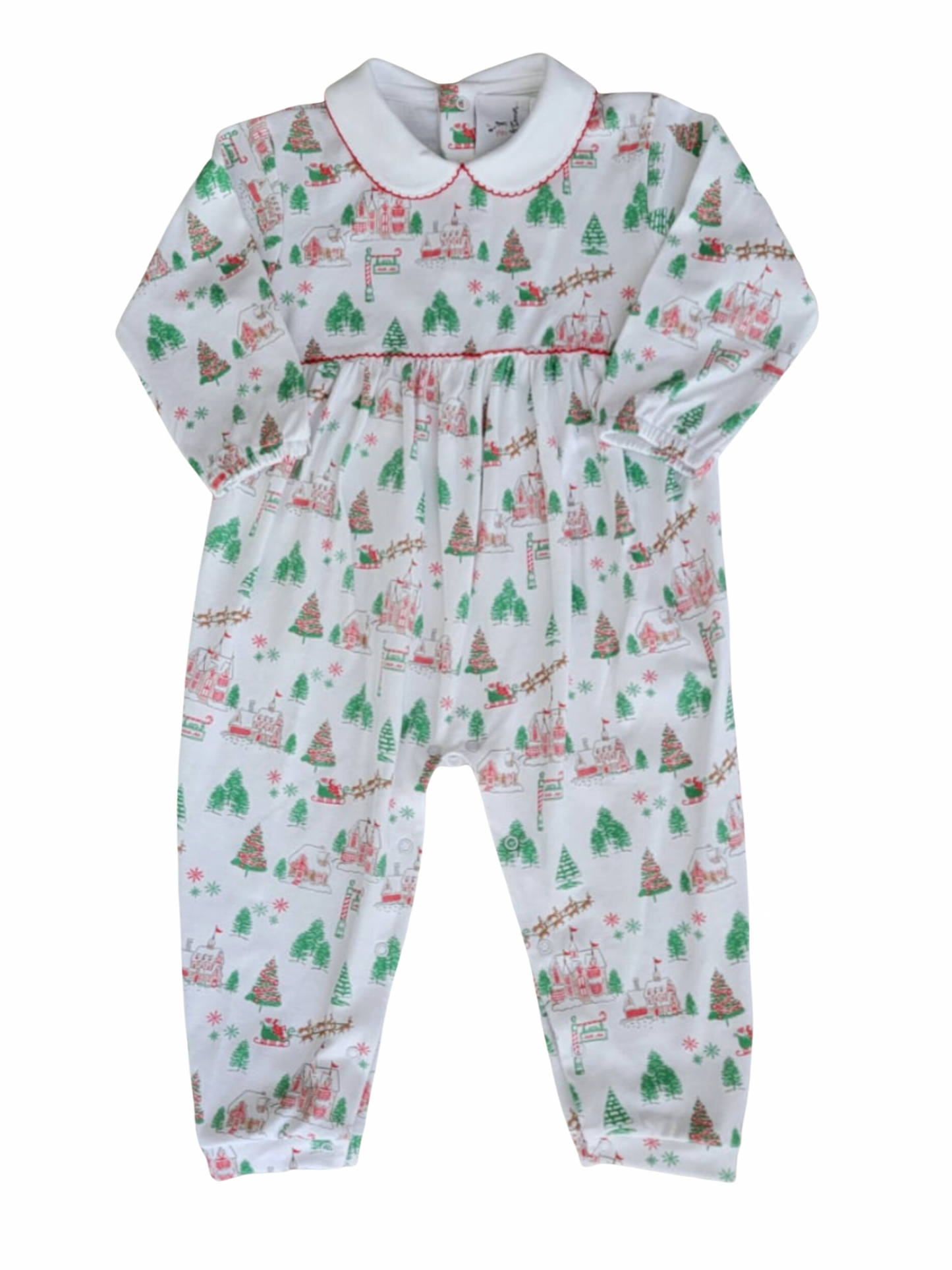 North Pole pima romper