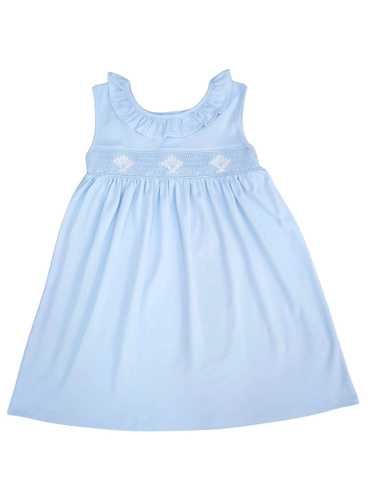 Seashell smocked dress