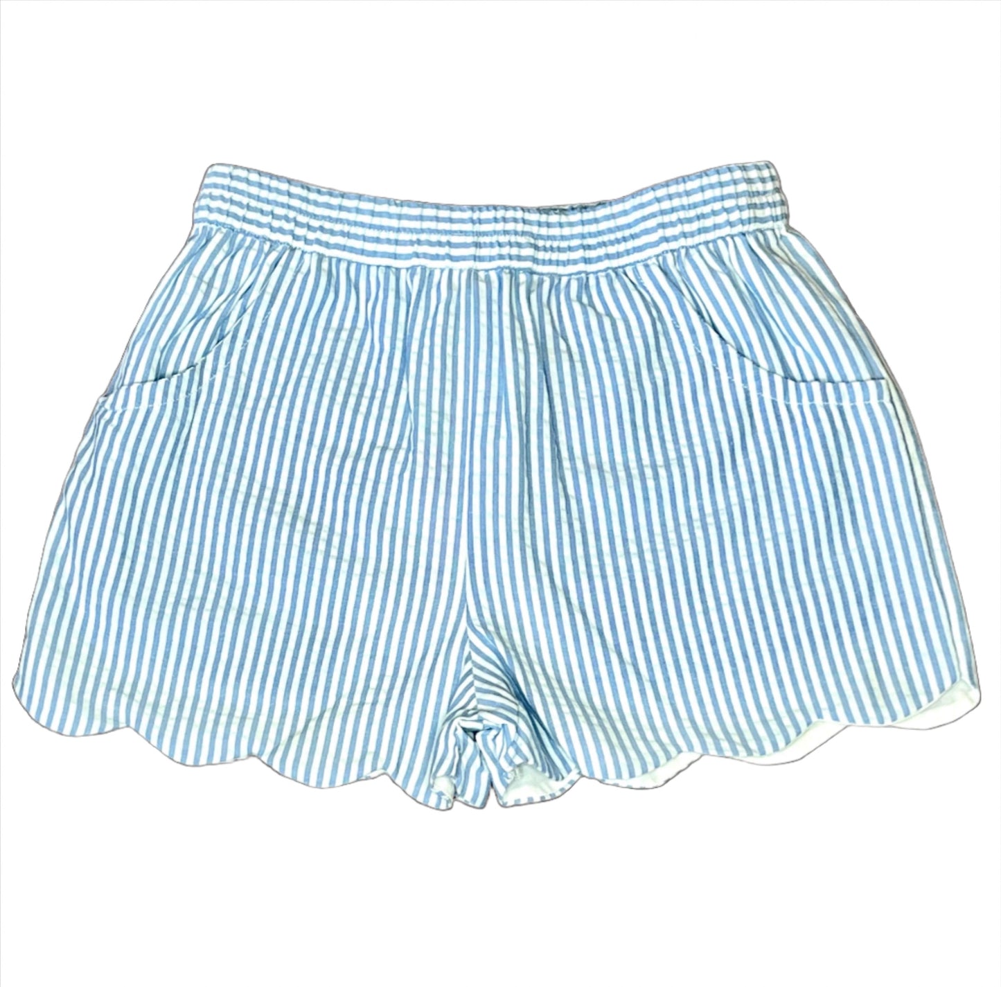 Seersucker Girls Shorts