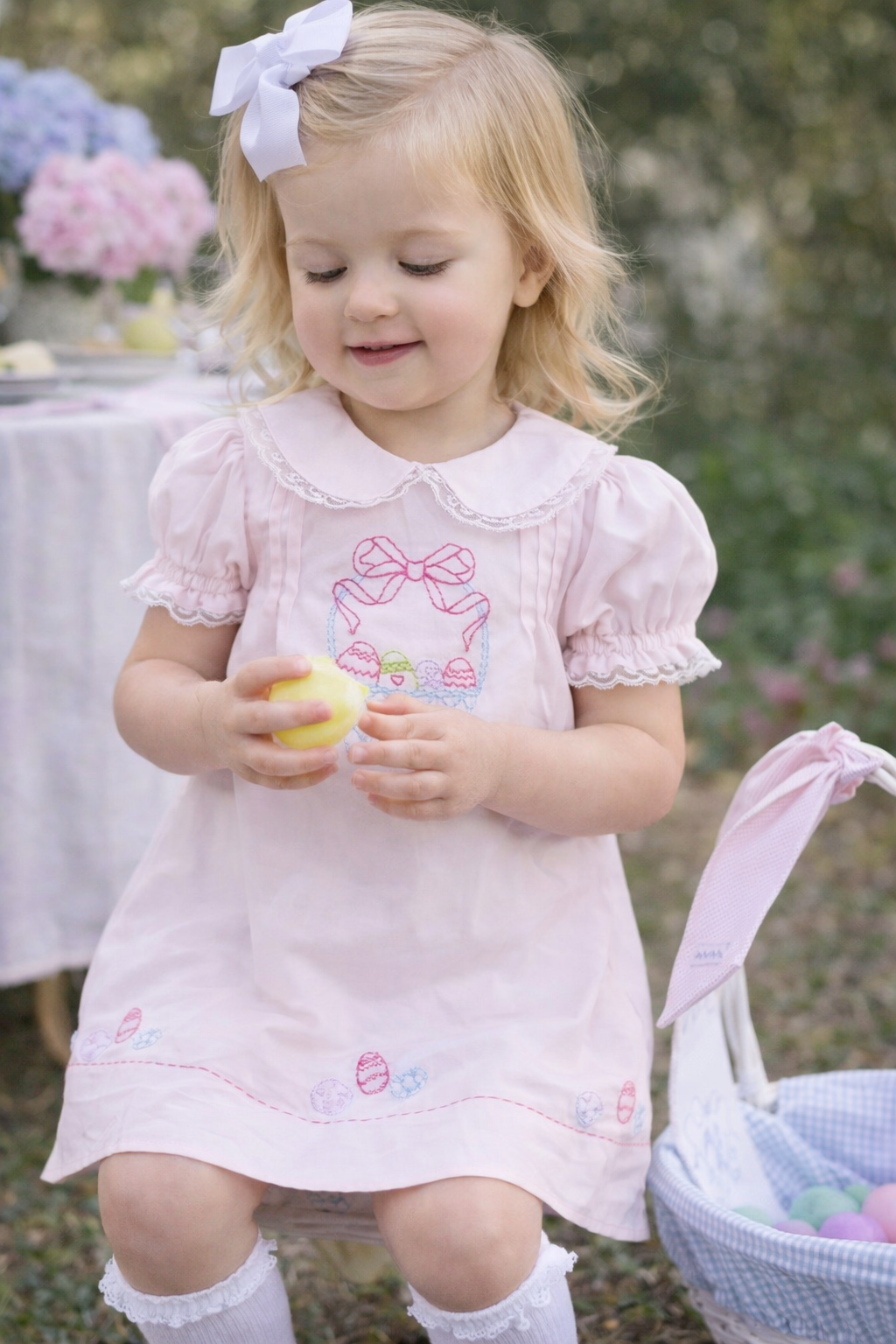 Embroidered Easter Dress