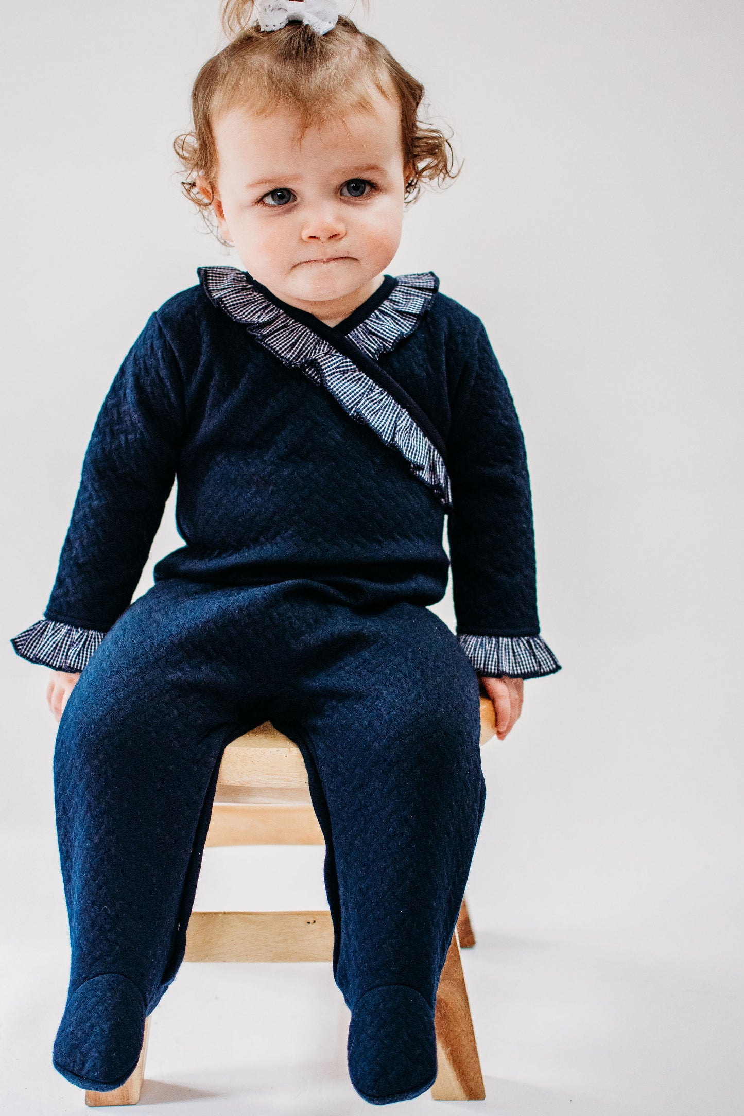 Girls quilted layette