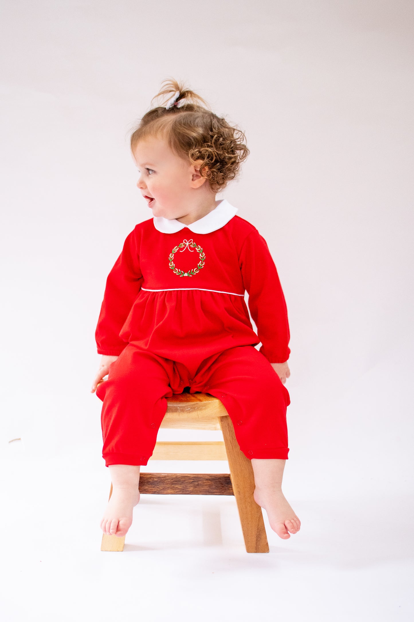 pima wreath romper