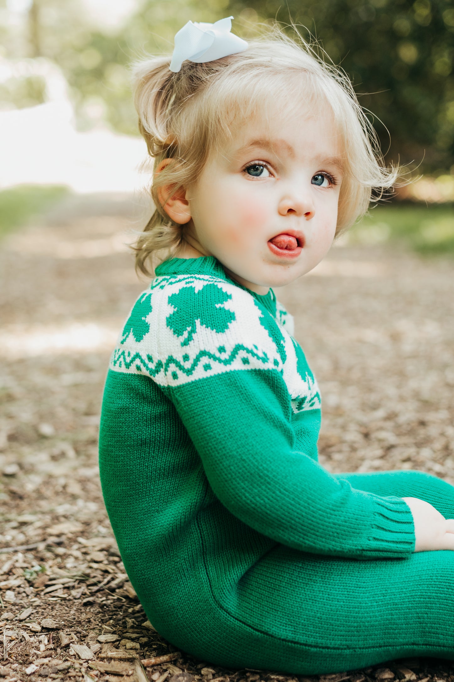 Lucky Clover Romper Preorder