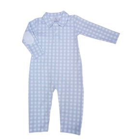 Benjamin buffalo check romper