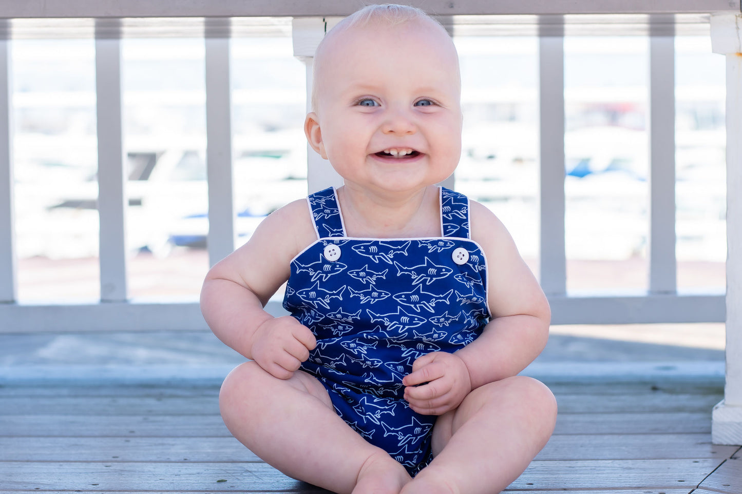 shark sunsuit