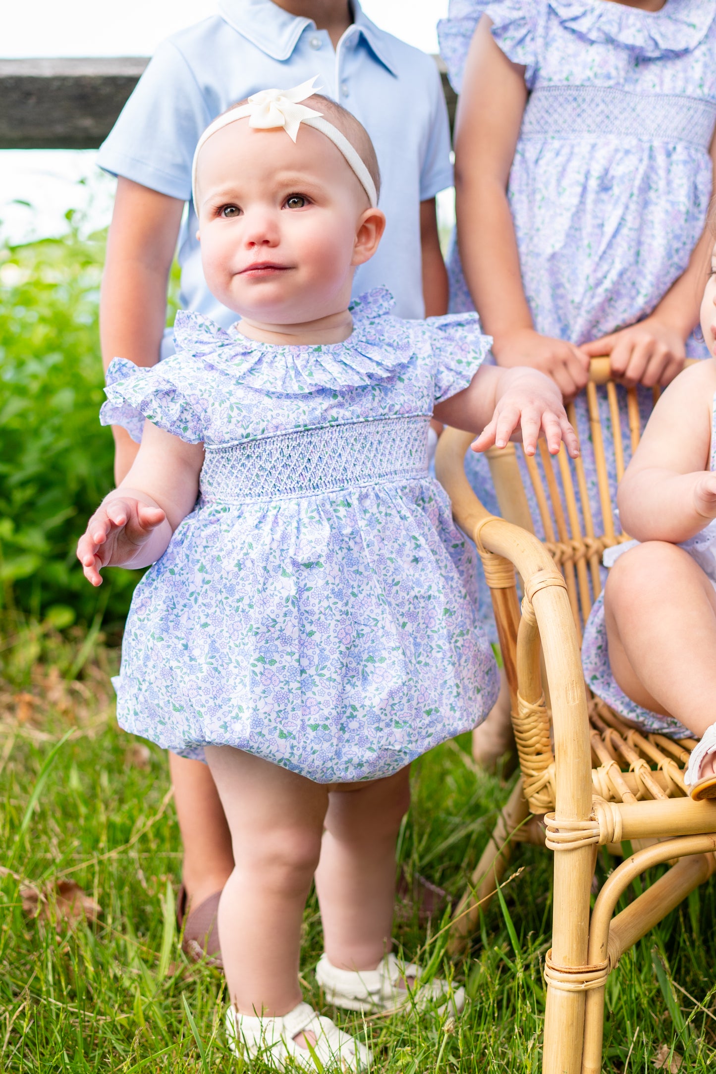 Charlotte Smocked Bubble