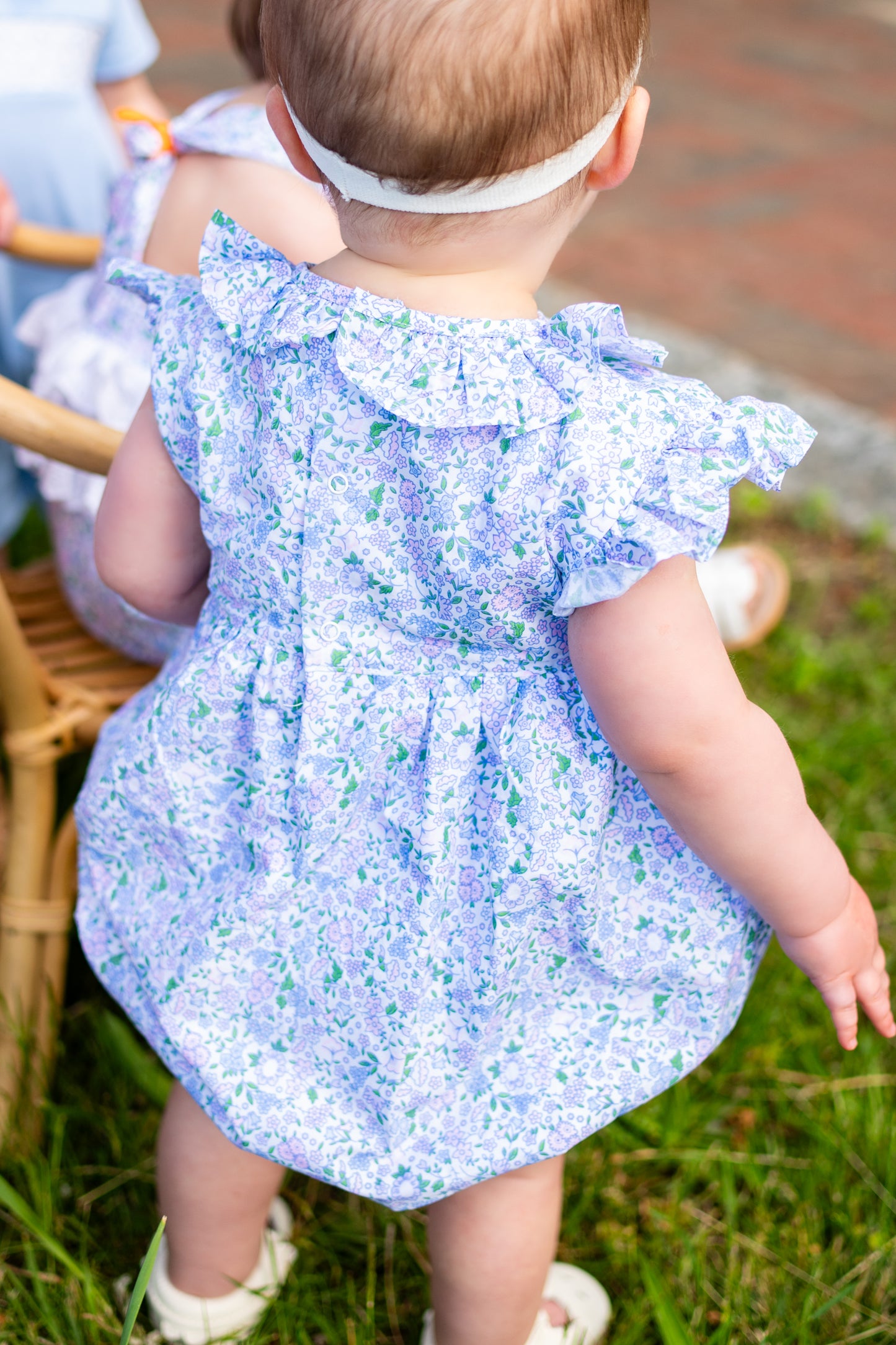 Charlotte Smocked Bubble