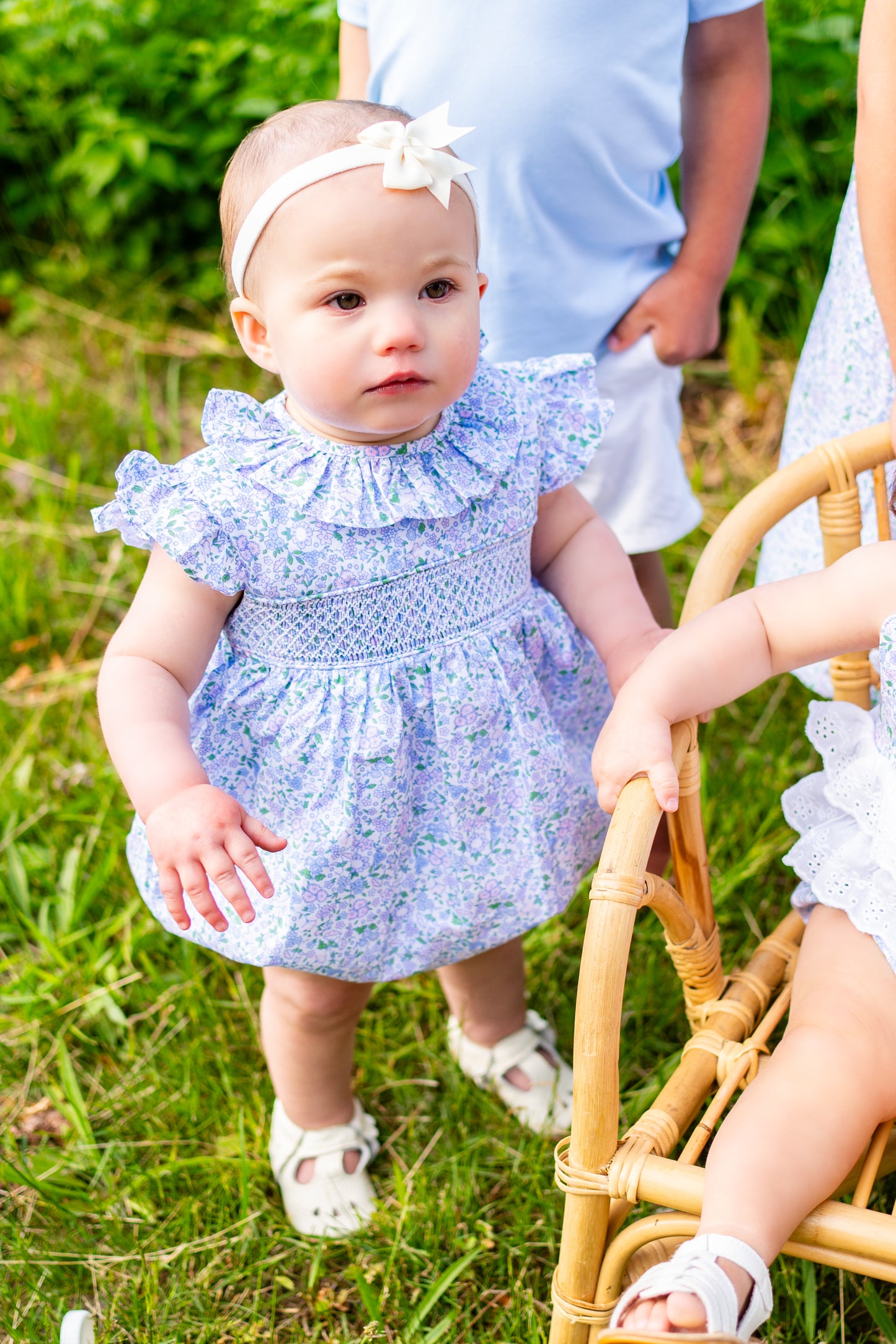 Charlotte Smocked Bubble