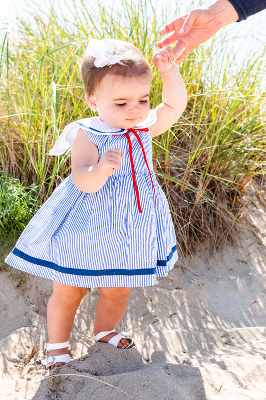 Preorder Anchors Baby Girl Dress