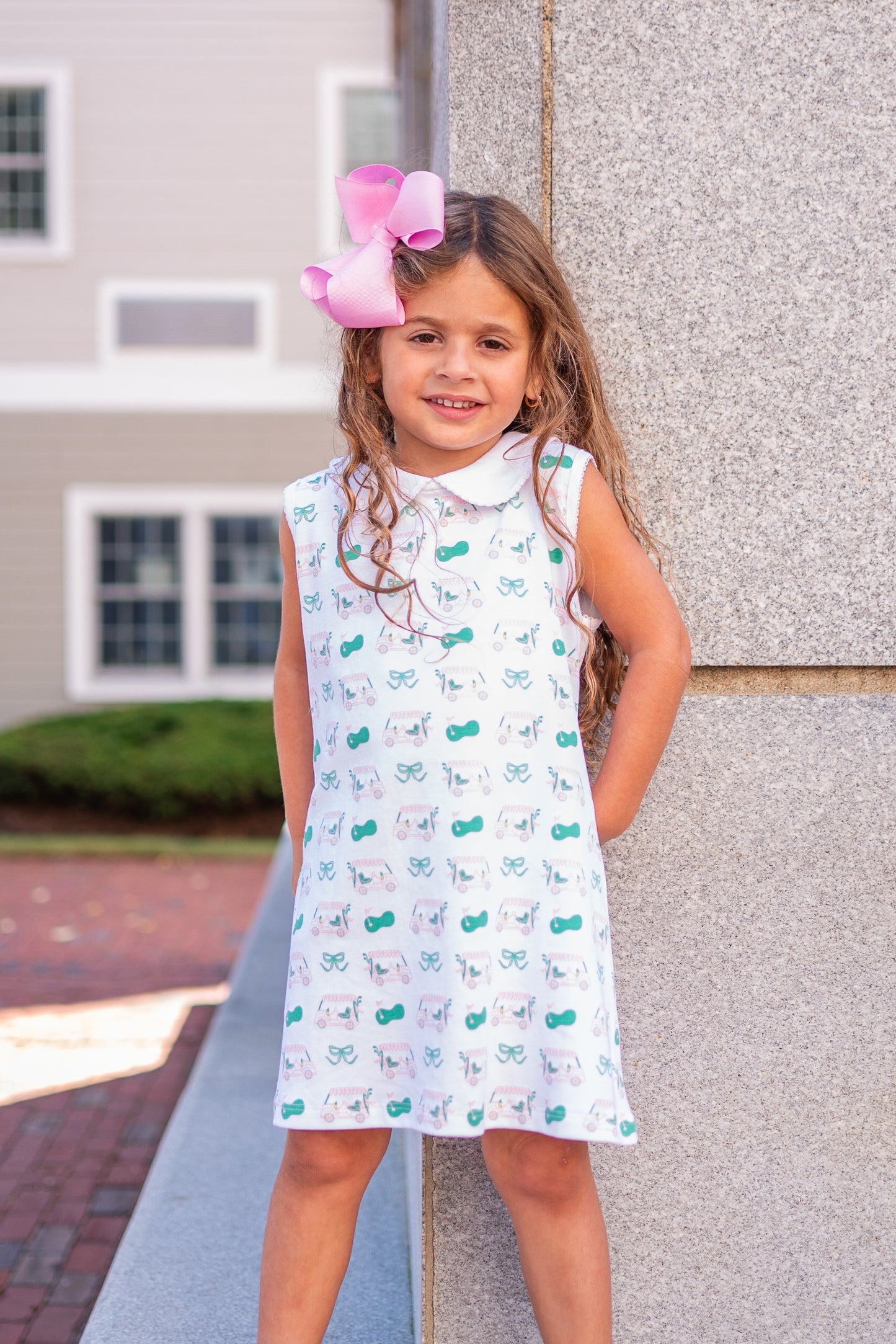 Tee time girls golf dress