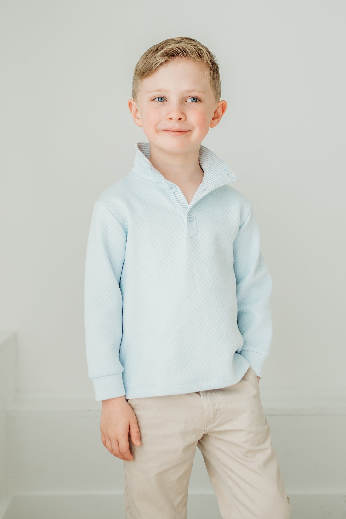 Benjamin blue pullover
