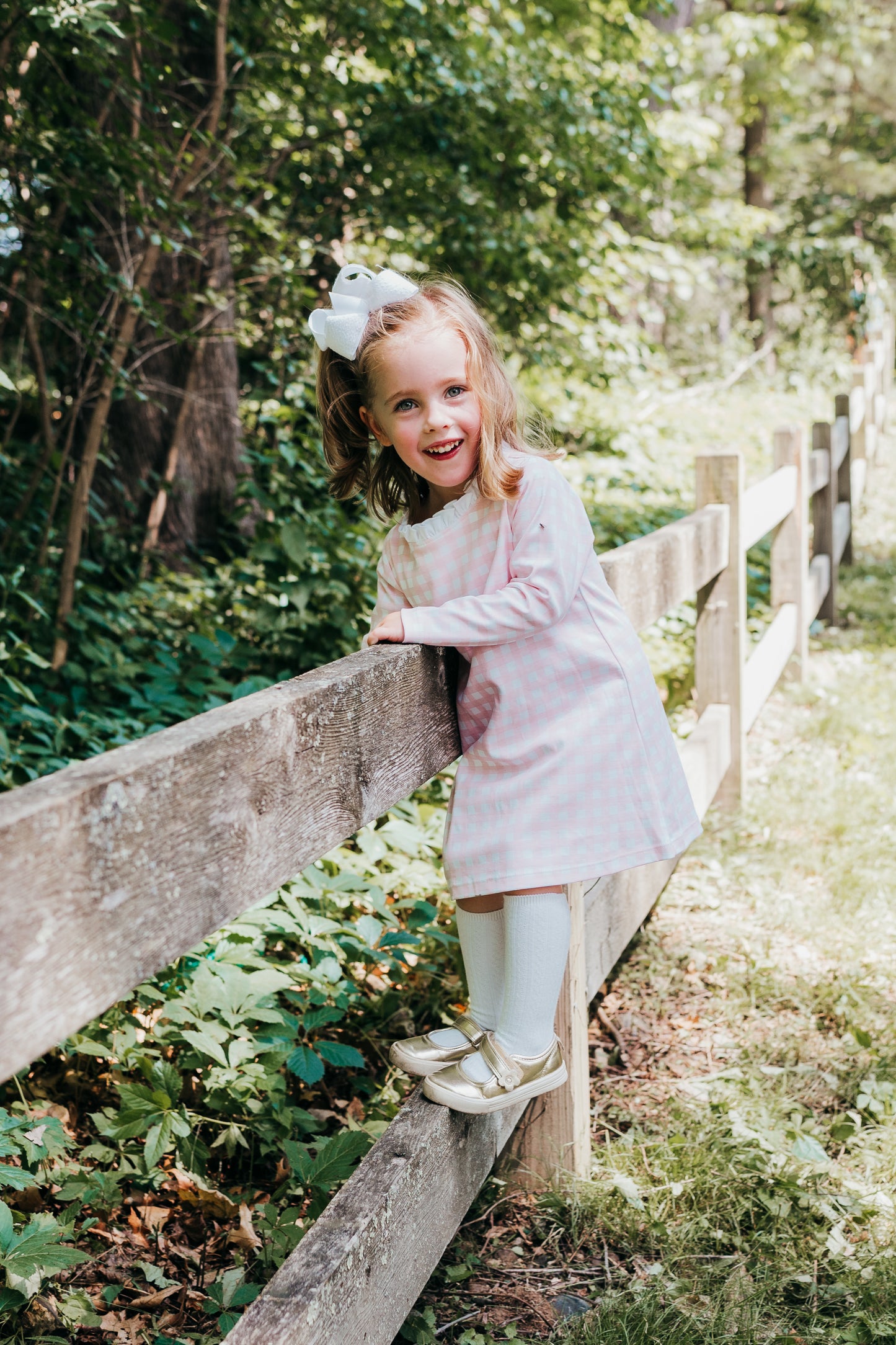 Lily buffalo check dress