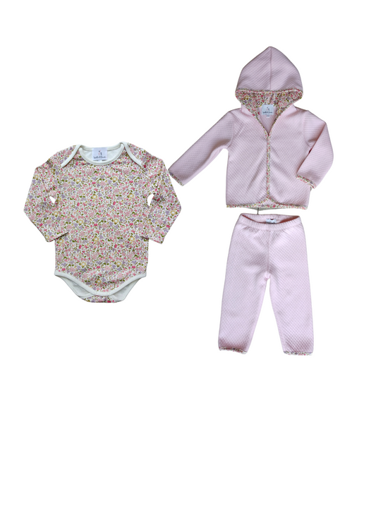 Emma Quilted Set with Onesie