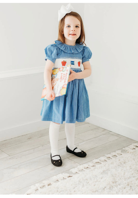 Back to School Apple Dress