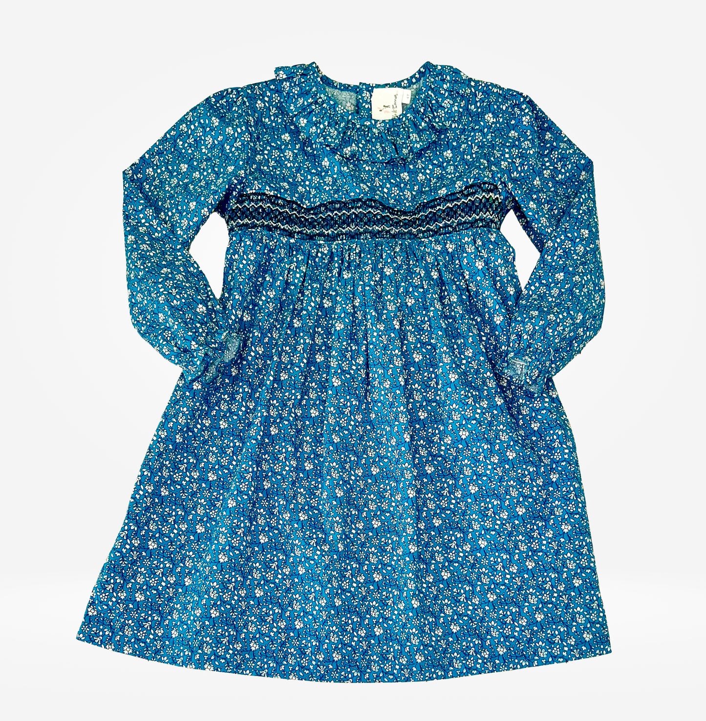 Claire floral smocked dress