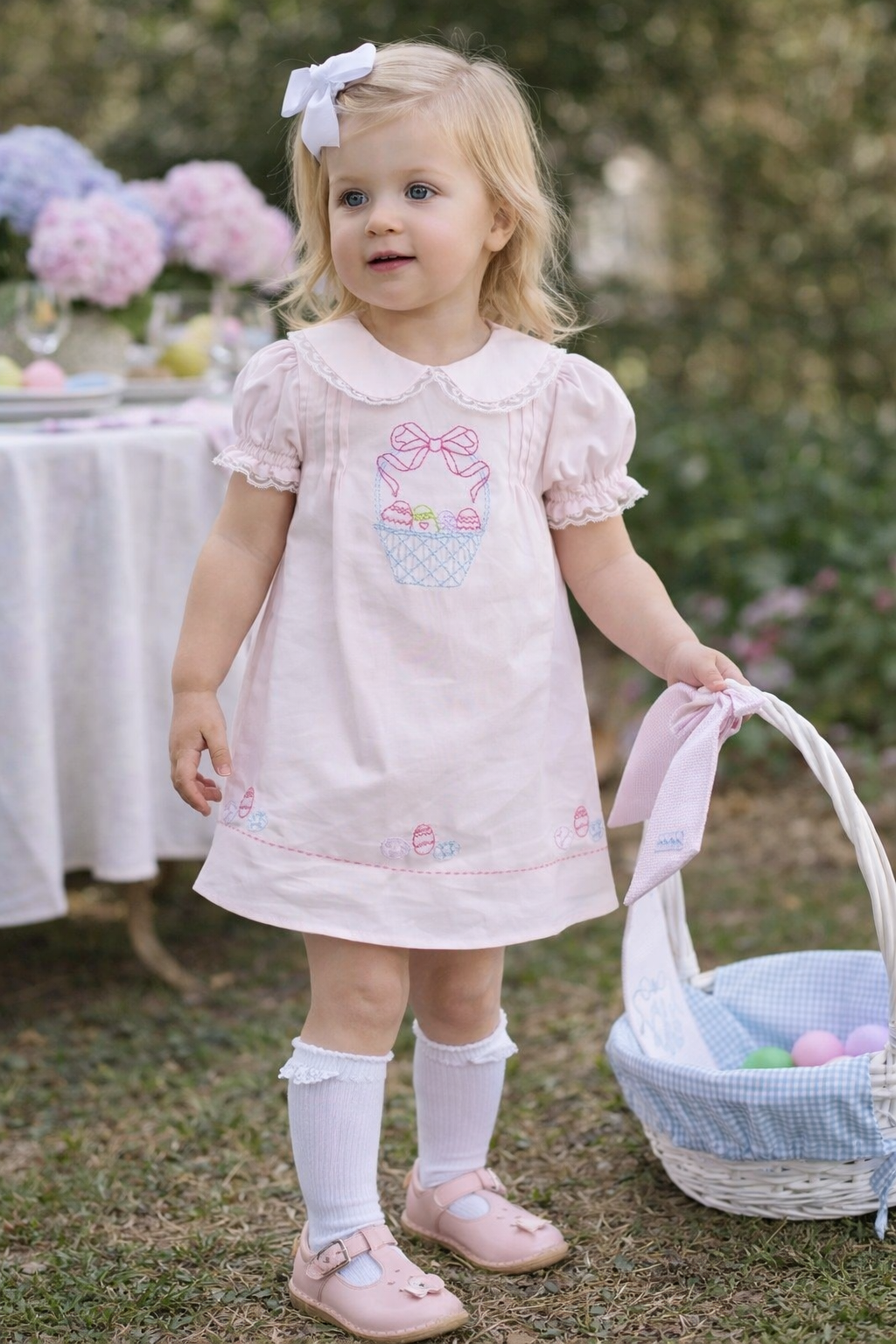 Embroidered Easter Dress