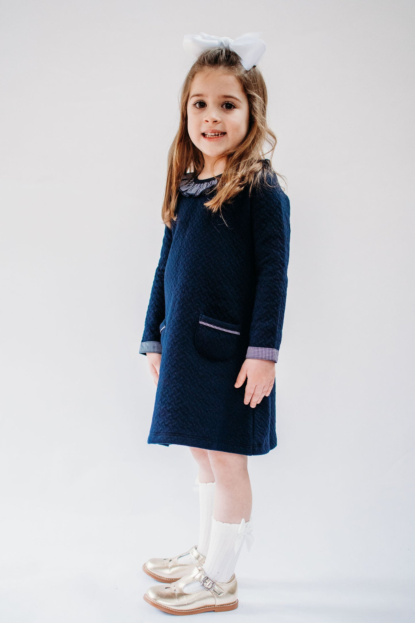 Hadley quilted dress