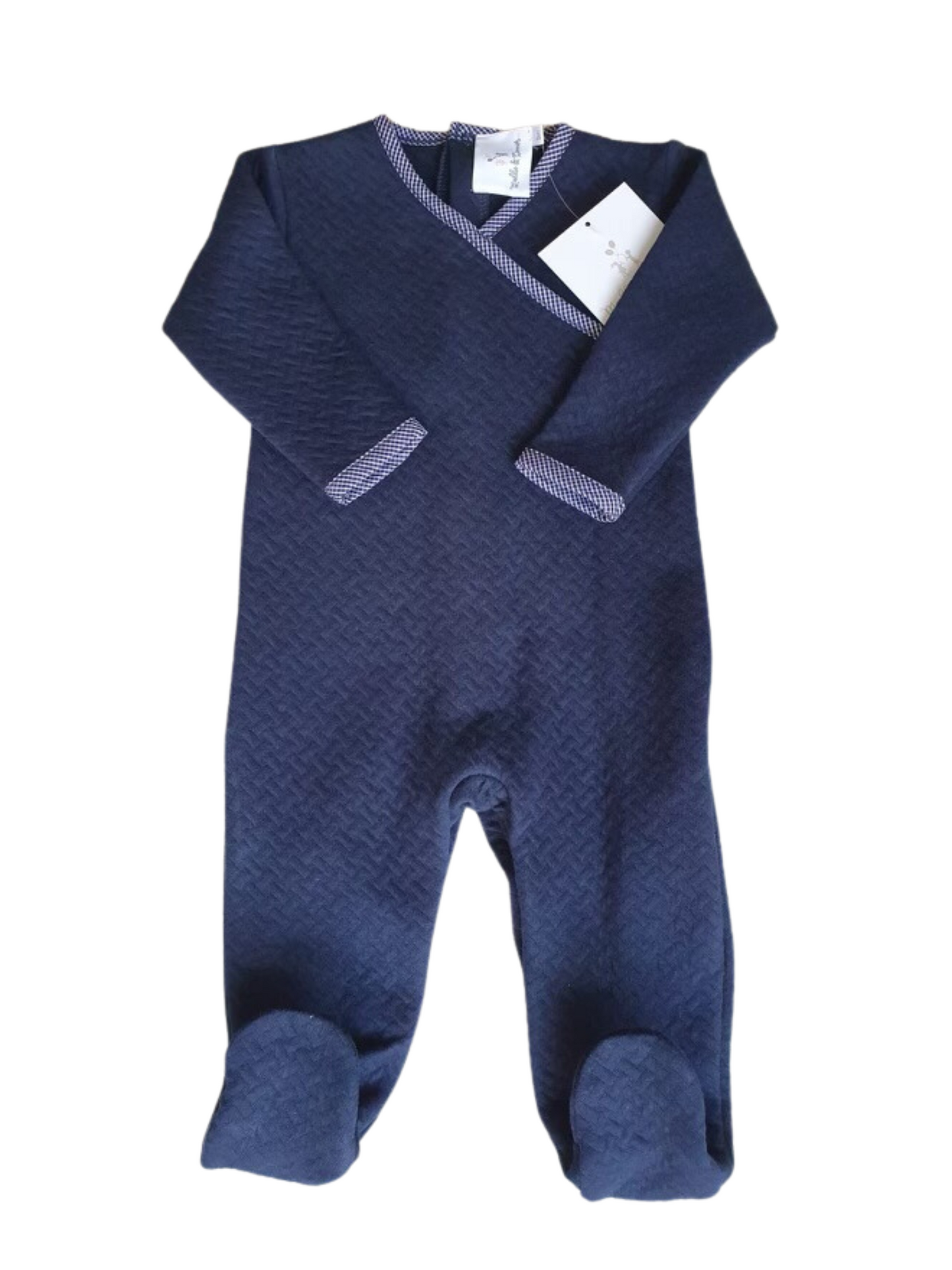 Boys quilted layette