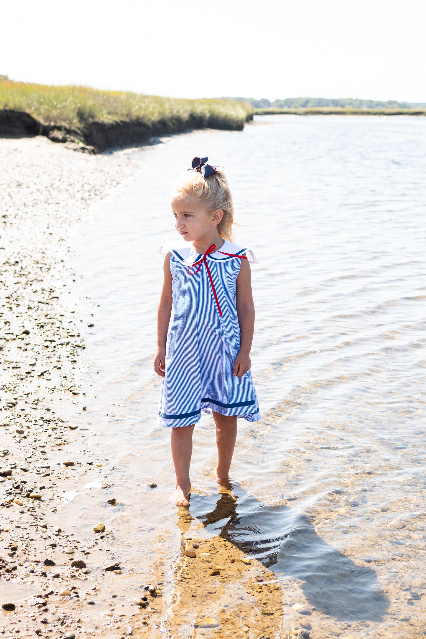 Preorder Anchors away girls dress