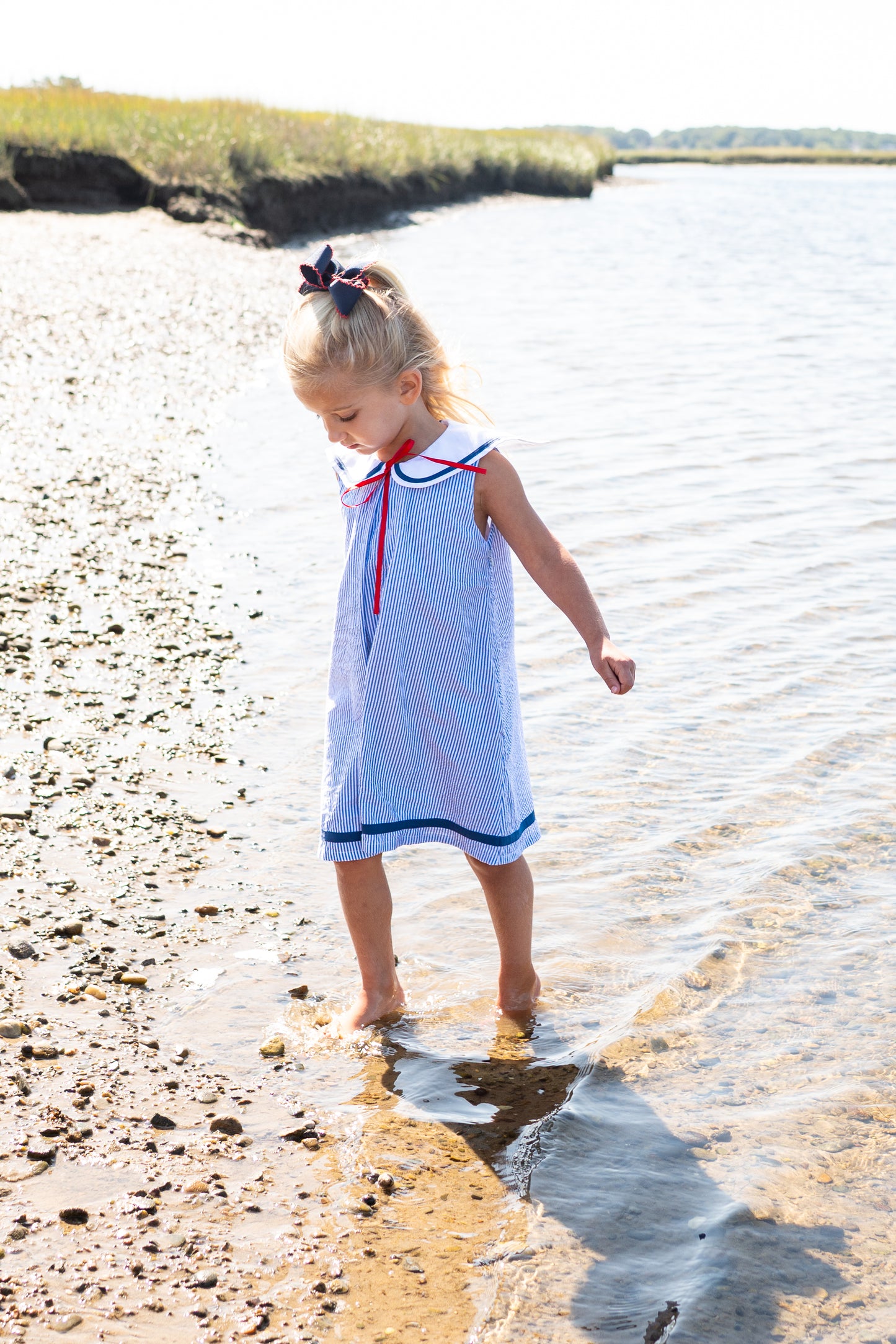 Preorder Anchors away girls dress