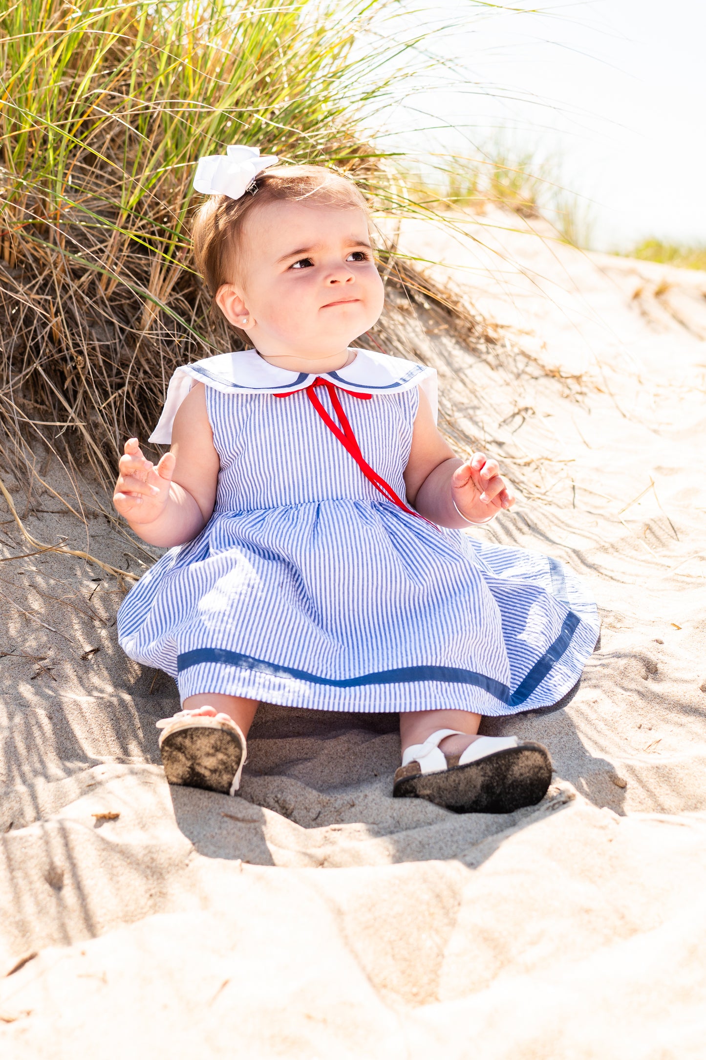 Preorder Anchors Baby Girl Dress
