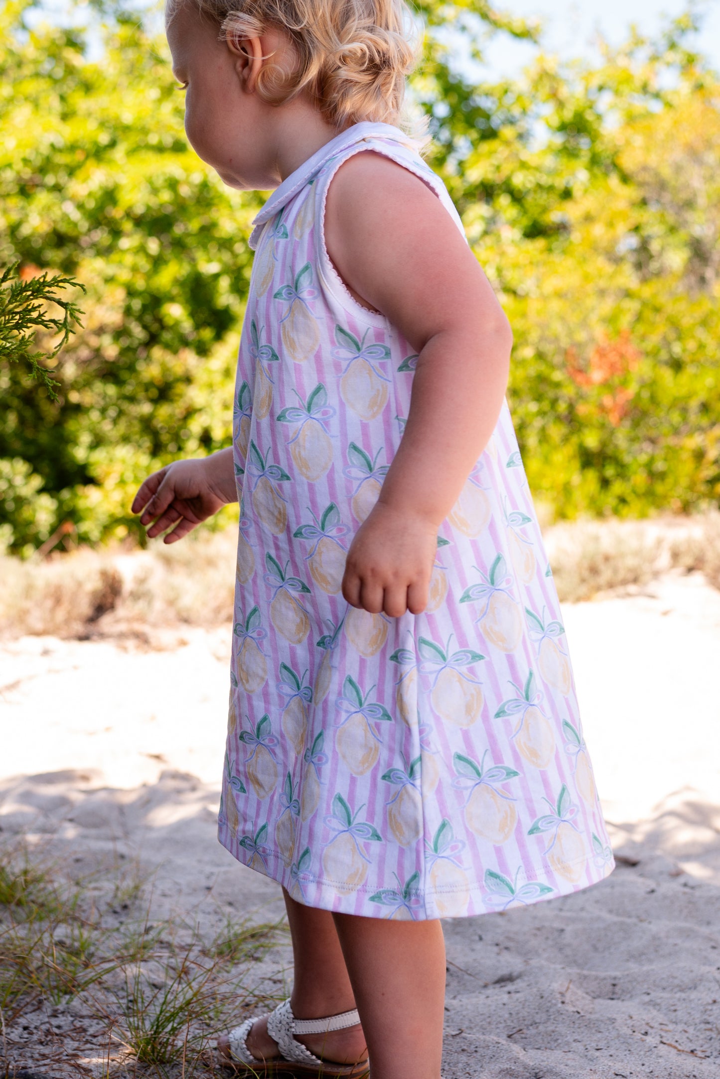 Preorder Girls Pink Lemonade Dress