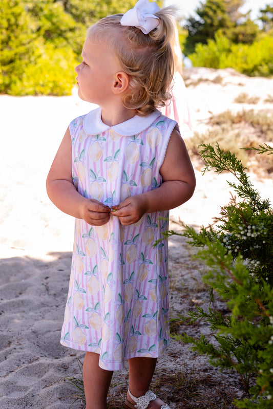 Preorder Girls Pink Lemonade Dress