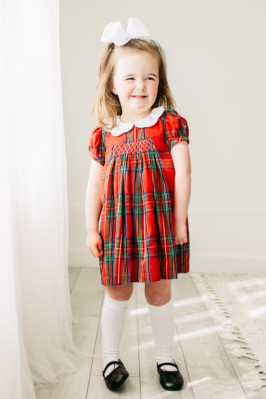 Red Tartan Dress