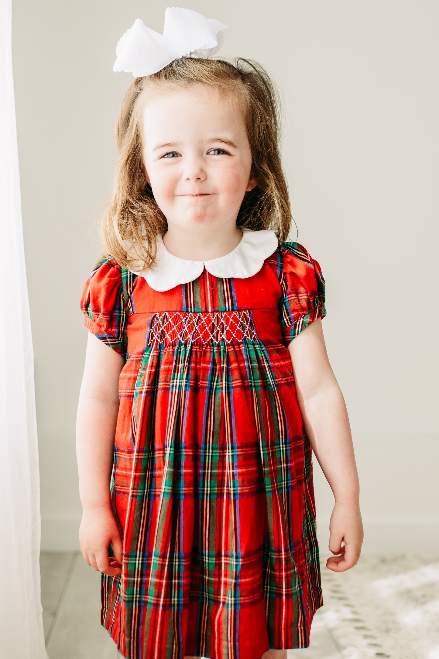 Red Tartan Dress