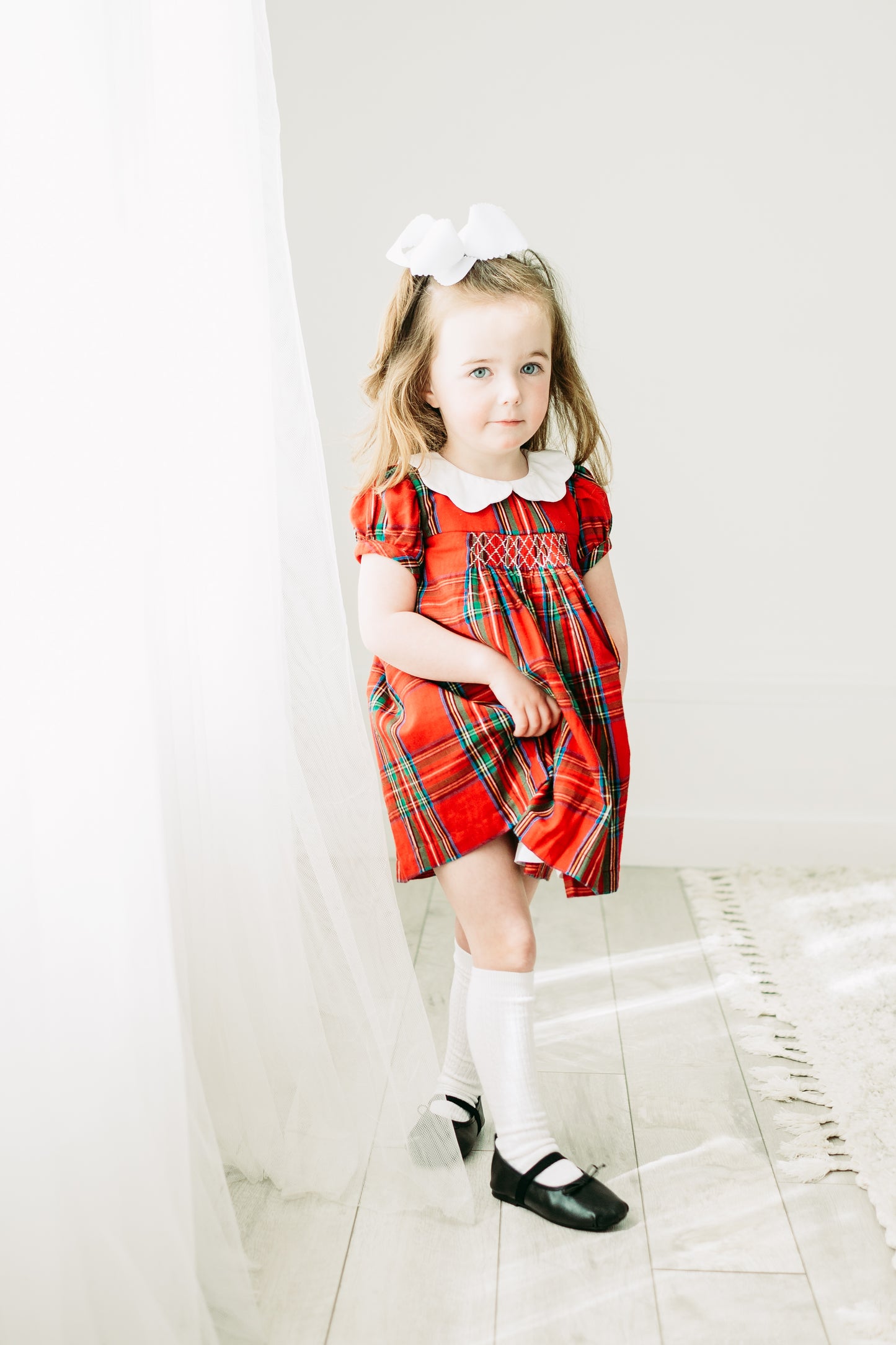 Red Tartan Dress