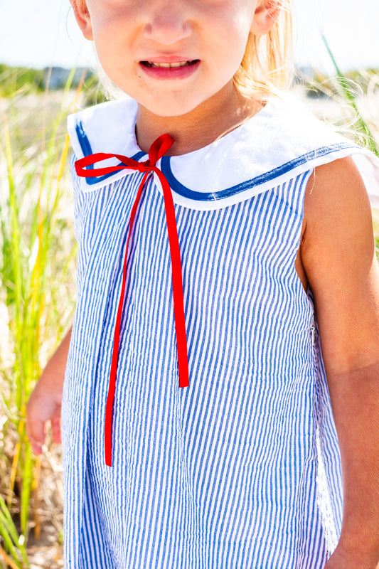 Preorder Anchors away girls dress