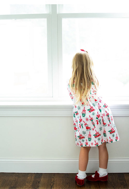 Christmas Magic pima dress