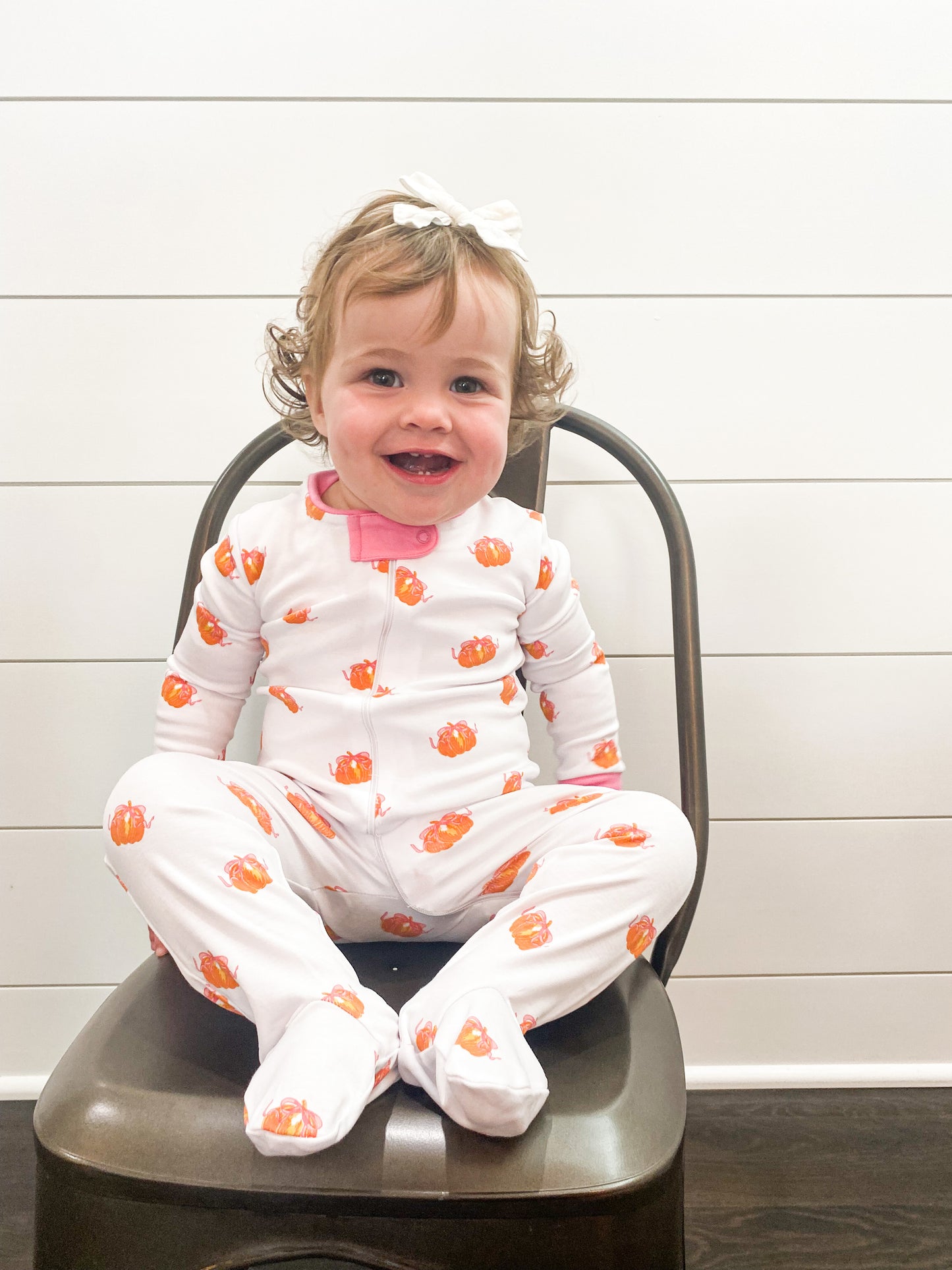 Pretty pumpkin pajama