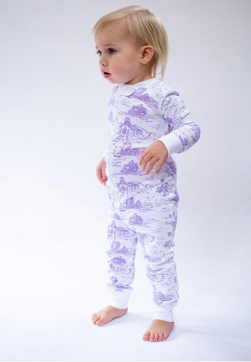 school days toile footless pajama